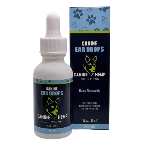 CANINE HEMPFLAVIN EAR DROPS 100MCG